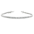 14K Gold 3 Carat Diamond Tennis Bracelet ~ Lab Grown