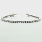 14K Gold 3 Carat Diamond Tennis Bracelet ~ Lab Grown